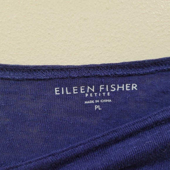 Eileen Fisher Linen Top - Picture 3 of 5